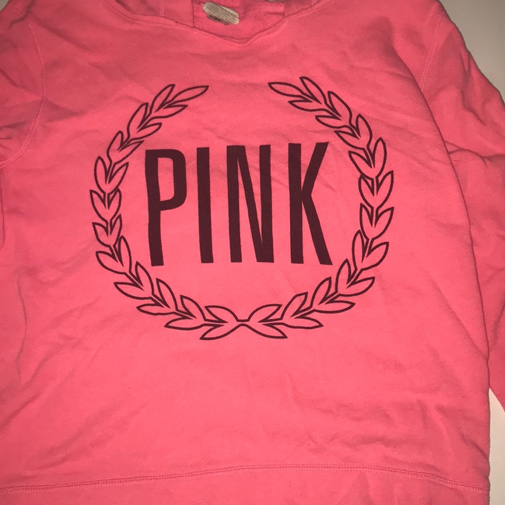 Hooded Pink by Victoria Secret sweatshirt